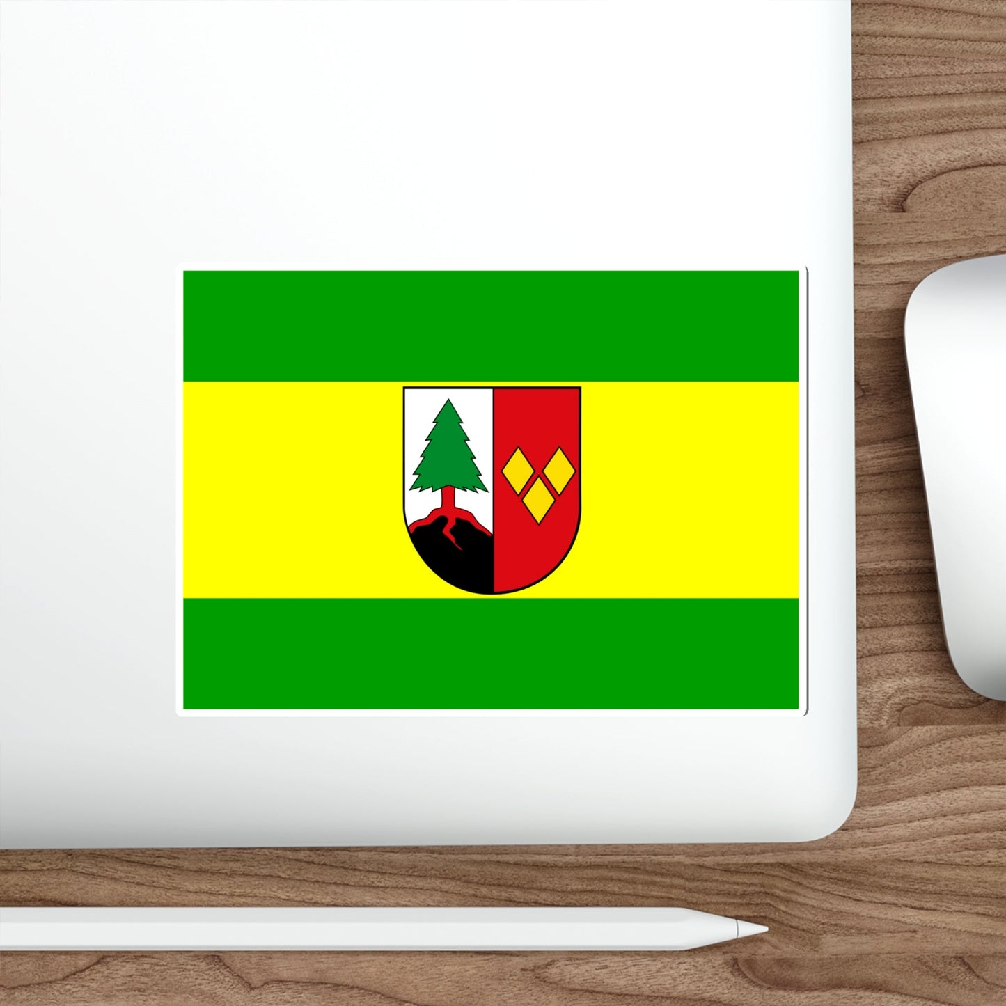 Flag of Lüchow Dannenberg Germany STICKER Vinyl Die-Cut Decal-The Sticker Space