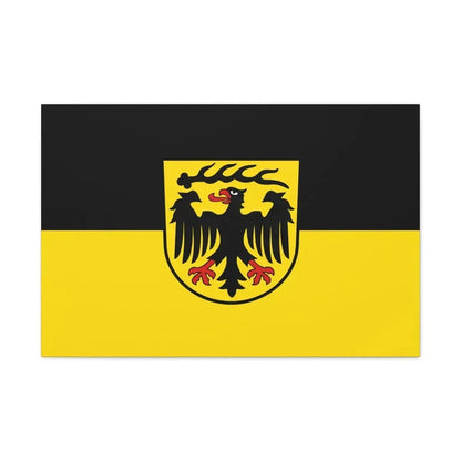 Flag of Ludwigsburg Germany - Canvas Wall Art 30" x 20" 1.25" - The Sticker Space