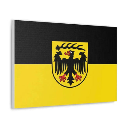 Flag of Ludwigsburg Germany - Canvas Wall Art - The Sticker Space