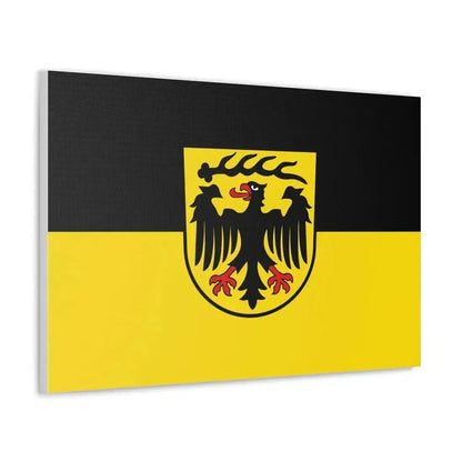 Flag of Ludwigsburg Germany - Canvas Wall Art - The Sticker Space