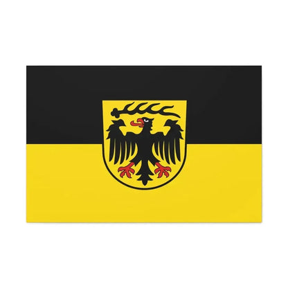 Flag of Ludwigsburg Germany - Canvas Wall Art - The Sticker Space