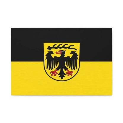 Flag of Ludwigsburg Germany - Canvas Wall Art - The Sticker Space