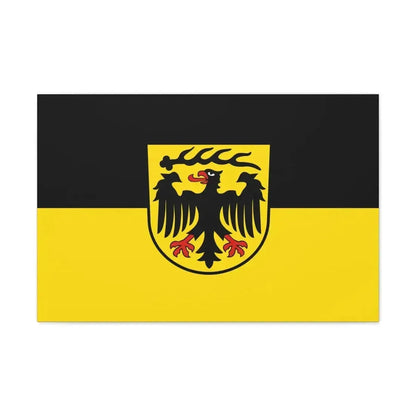 Flag of Ludwigsburg Germany - Canvas Wall Art - The Sticker Space