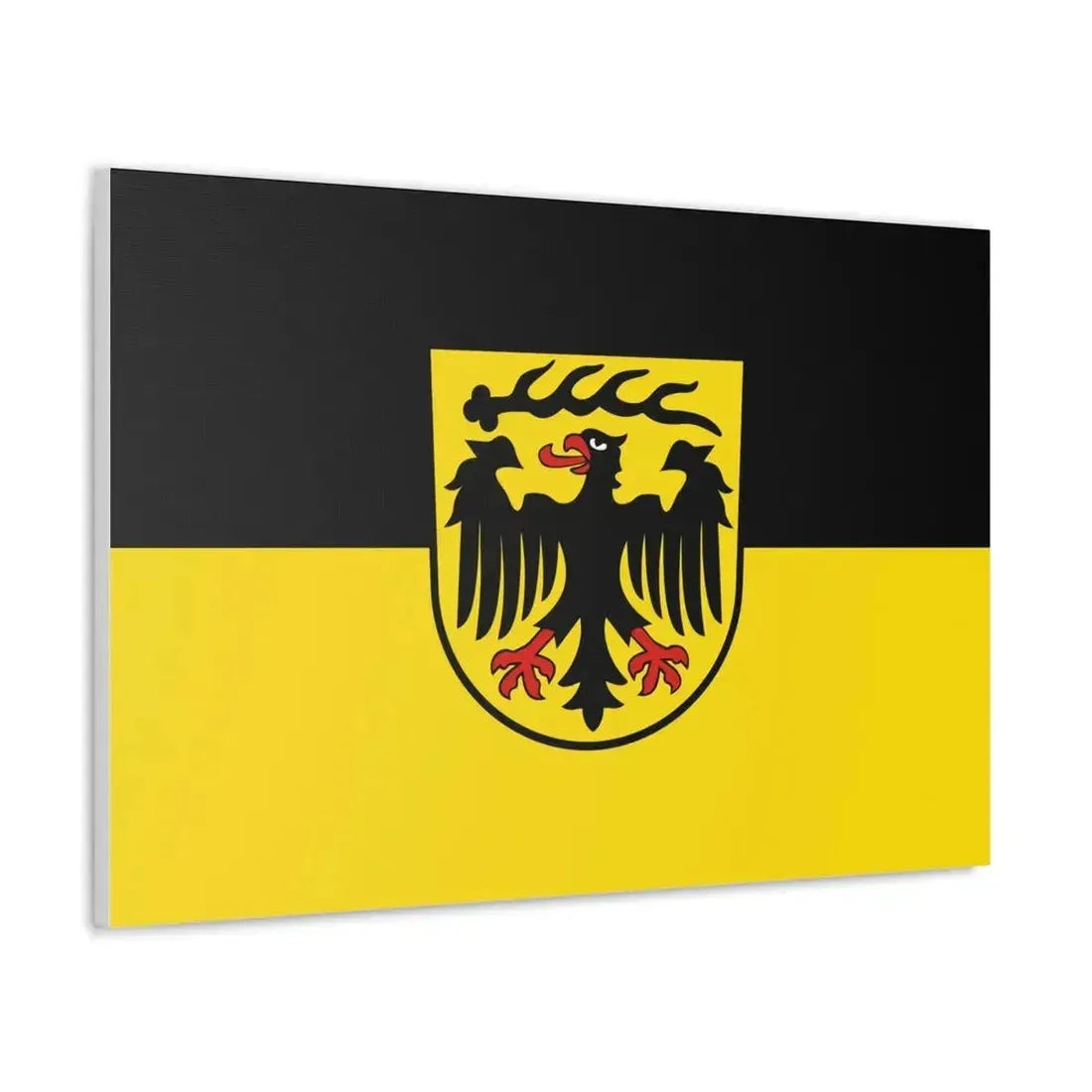Flag of Ludwigsburg Germany - Canvas Wall Art - The Sticker Space