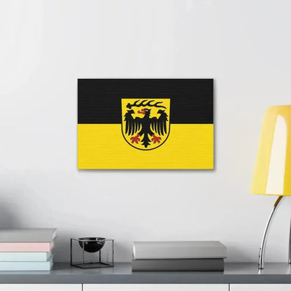 Flag of Ludwigsburg Germany - Canvas Wall Art - The Sticker Space