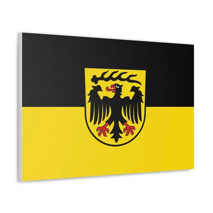 Flag of Ludwigsburg Germany - Canvas Wall Art - The Sticker Space