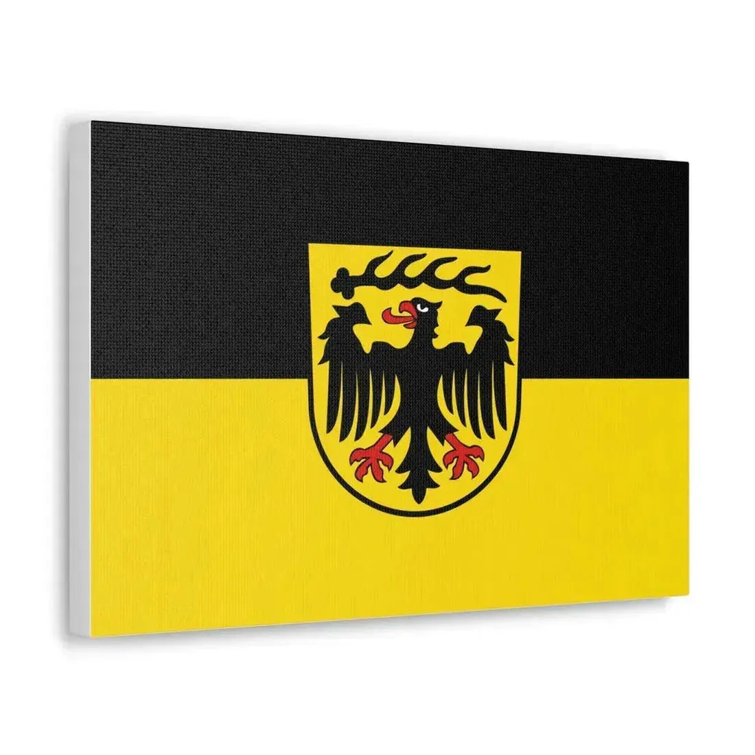 Flag of Ludwigsburg Germany - Canvas Wall Art - The Sticker Space