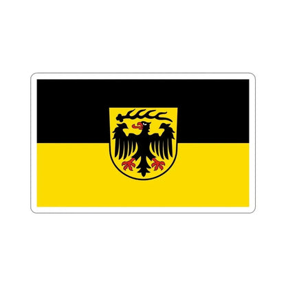 Flag of Ludwigsburg Germany STICKER Vinyl Die-Cut Decal 4 Inch - The Sticker Space