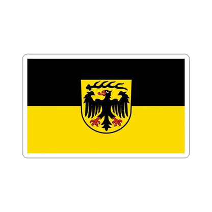 Flag of Ludwigsburg Germany STICKER Vinyl Die-Cut Decal 5 Inch - The Sticker Space