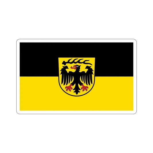Flag of Ludwigsburg Germany STICKER Vinyl Die-Cut Decal 6 Inch - The Sticker Space