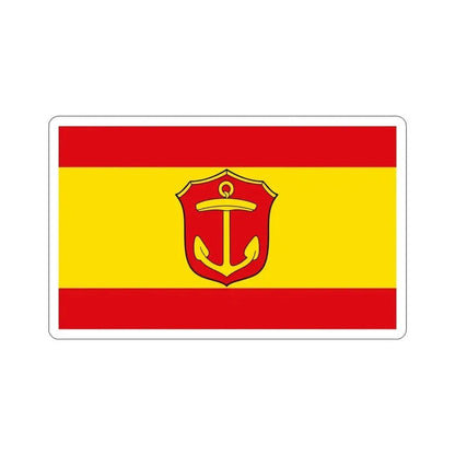 Flag of Ludwigshafen am Rhein Germany STICKER Vinyl Die-Cut Decal 3 Inch - The Sticker Space