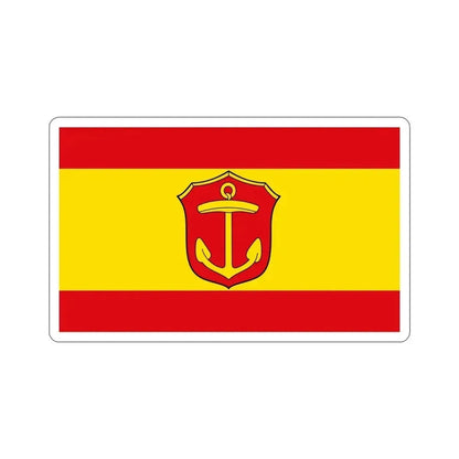 Flag of Ludwigshafen am Rhein Germany STICKER Vinyl Die-Cut Decal 4 Inch - The Sticker Space