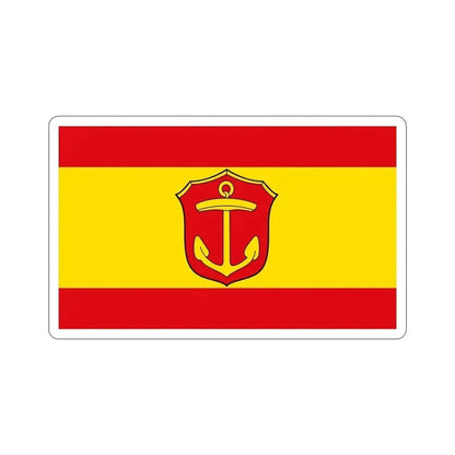 Flag of Ludwigshafen am Rhein Germany STICKER Vinyl Die-Cut Decal 5 Inch - The Sticker Space