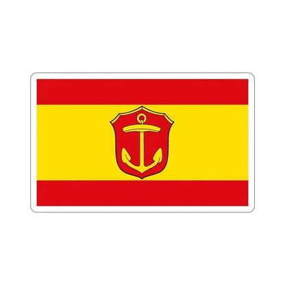 Flag of Ludwigshafen am Rhein Germany STICKER Vinyl Die-Cut Decal 6 Inch - The Sticker Space