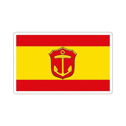Flag of Ludwigshafen am Rhein Germany STICKER Vinyl Die-Cut Decal - The Sticker Space