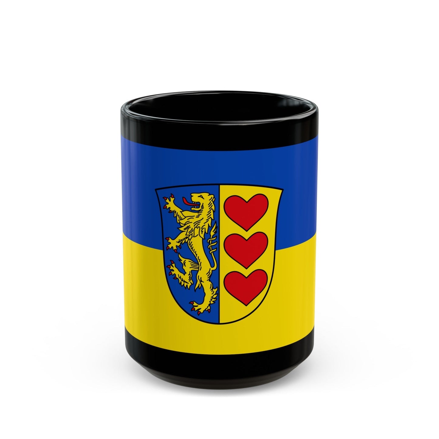 Flag of Lueneburg Germany - Black Coffee Mug-15oz-The Sticker Space