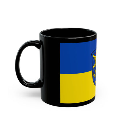 Flag of Lueneburg Germany - Black Coffee Mug-The Sticker Space