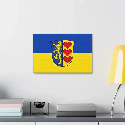 Flag of Lueneburg Germany - Canvas Wall Art - The Sticker Space