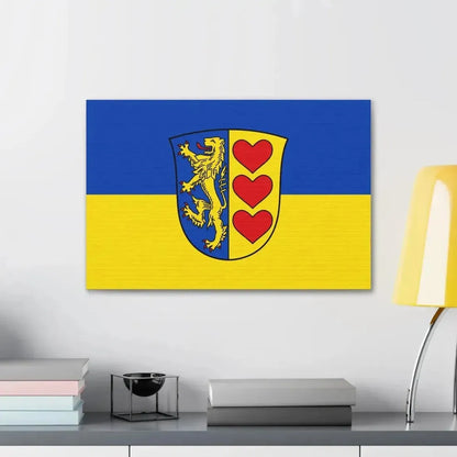 Flag of Lueneburg Germany - Canvas Wall Art - The Sticker Space