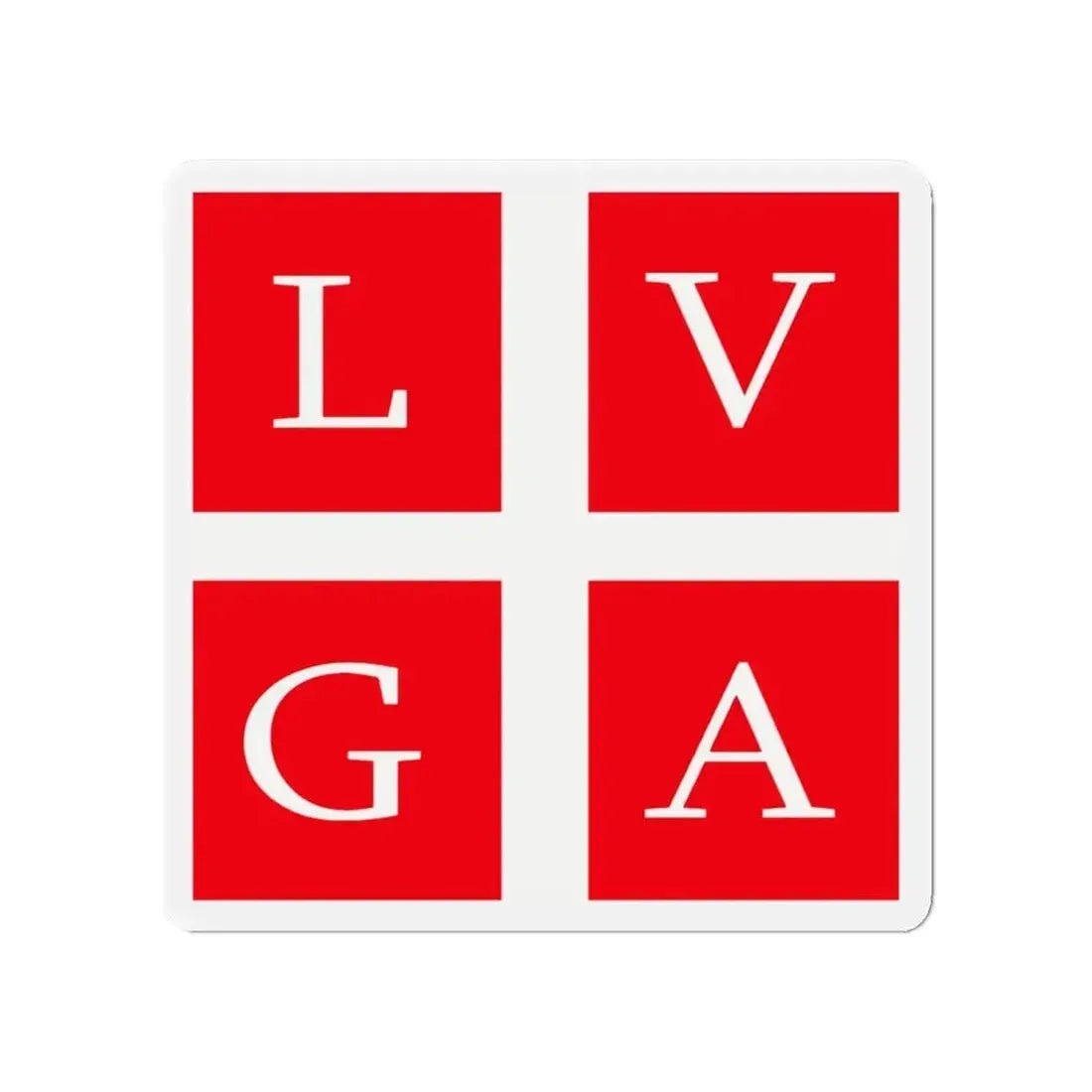 Flag of Lugano Switzerland - Refrigerator Magnet - The Sticker Space