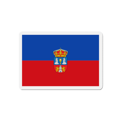 Flag of Lugo Spain - Die-Cut Magnet-5" x 5"-The Sticker Space