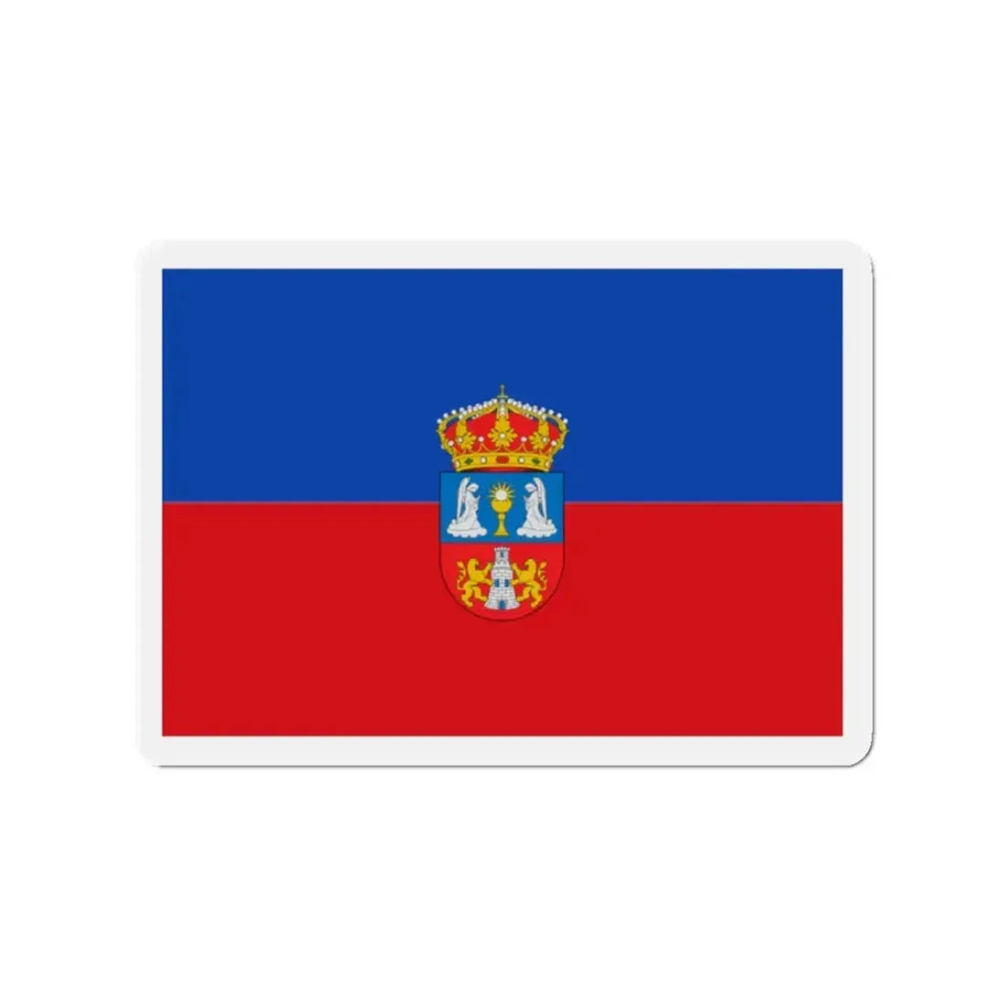 Flag of Lugo Spain - Refrigerator Magnet 2 Inch - The Sticker Space
