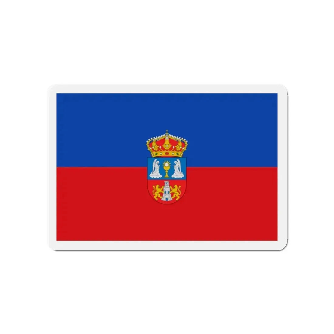 Flag of Lugo Spain - Refrigerator Magnet 3 Inch - The Sticker Space