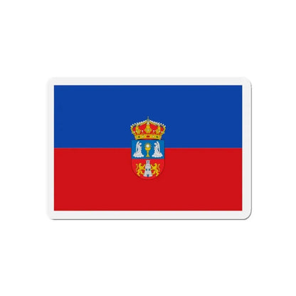 Flag of Lugo Spain - Refrigerator Magnet 5 Inch - The Sticker Space