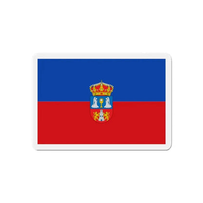 Flag of Lugo Spain - Refrigerator Magnet 6 Inch - The Sticker Space