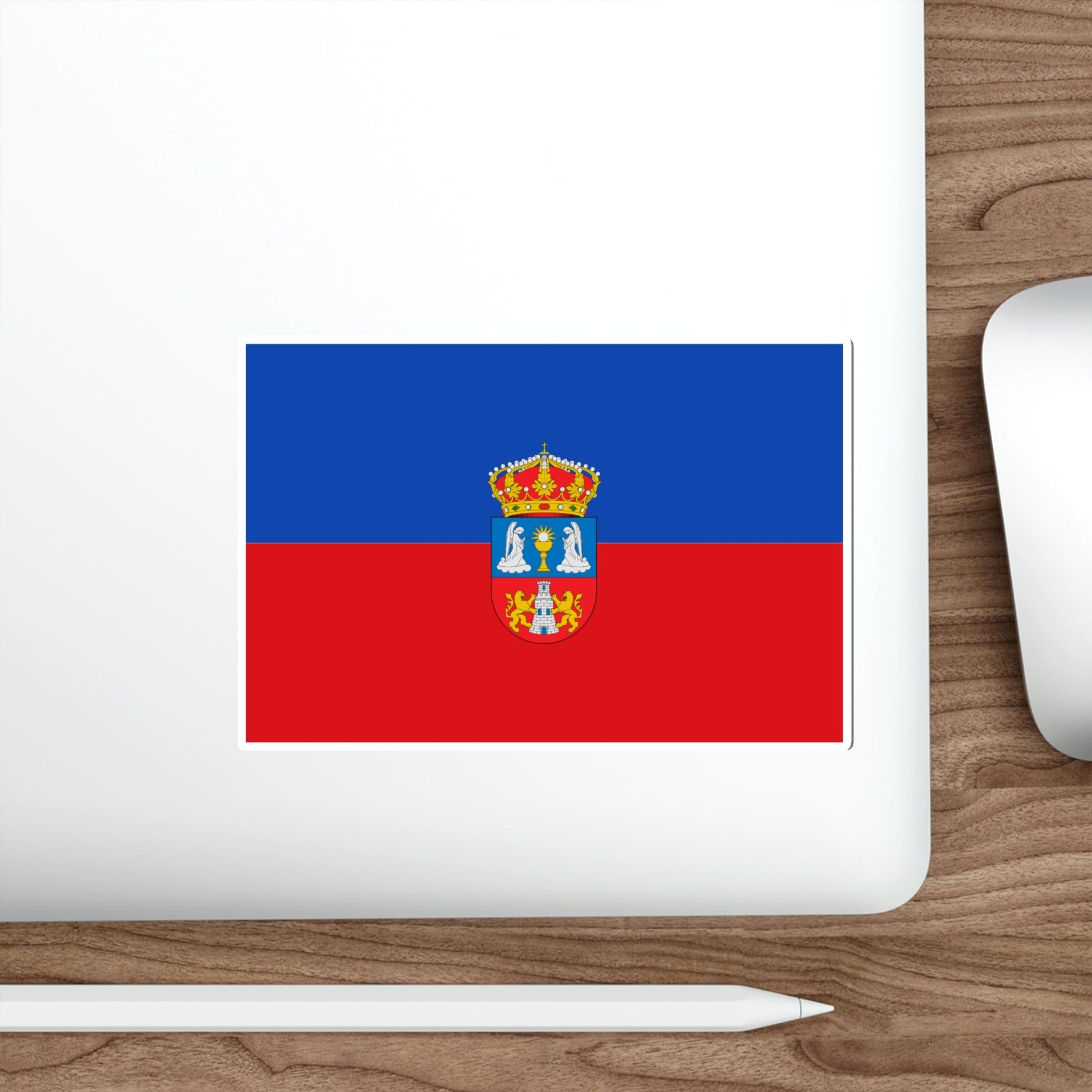 Flag of Lugo Spain STICKER Vinyl Die-Cut Decal-The Sticker Space