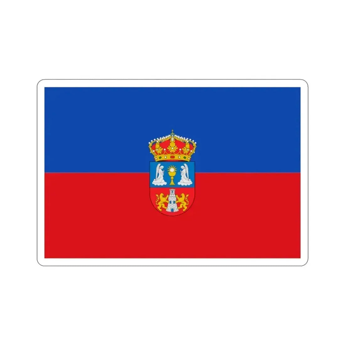 Flag of Lugo Spain STICKER Vinyl Die-Cut Decal 2 Inch - The Sticker Space