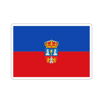 Flag of Lugo Spain STICKER Vinyl Die-Cut Decal-4 Inch-The Sticker Space