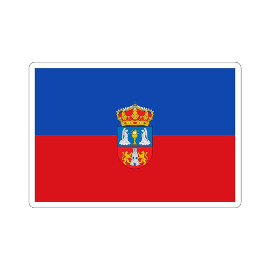 Flag of Lugo Spain STICKER Vinyl Die-Cut Decal-6 Inch-The Sticker Space