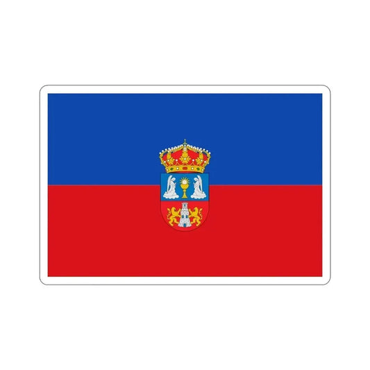 Flag of Lugo Spain STICKER Vinyl Die-Cut Decal 6 Inch - The Sticker Space