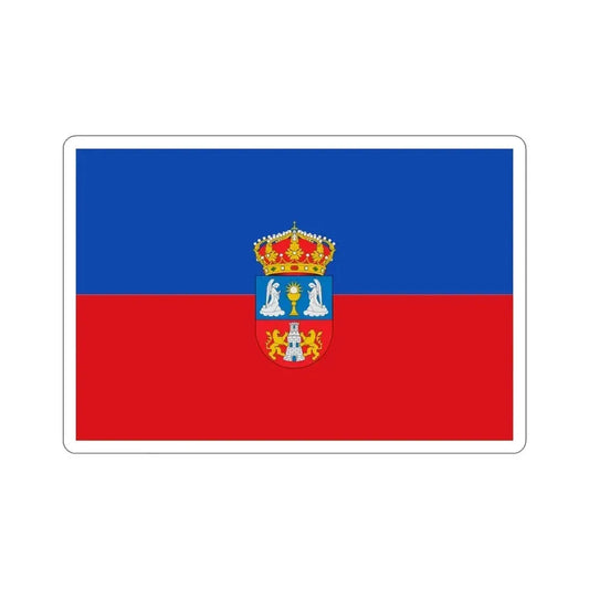 Flag of Lugo Spain STICKER Vinyl Die-Cut Decal 6 Inch - The Sticker Space
