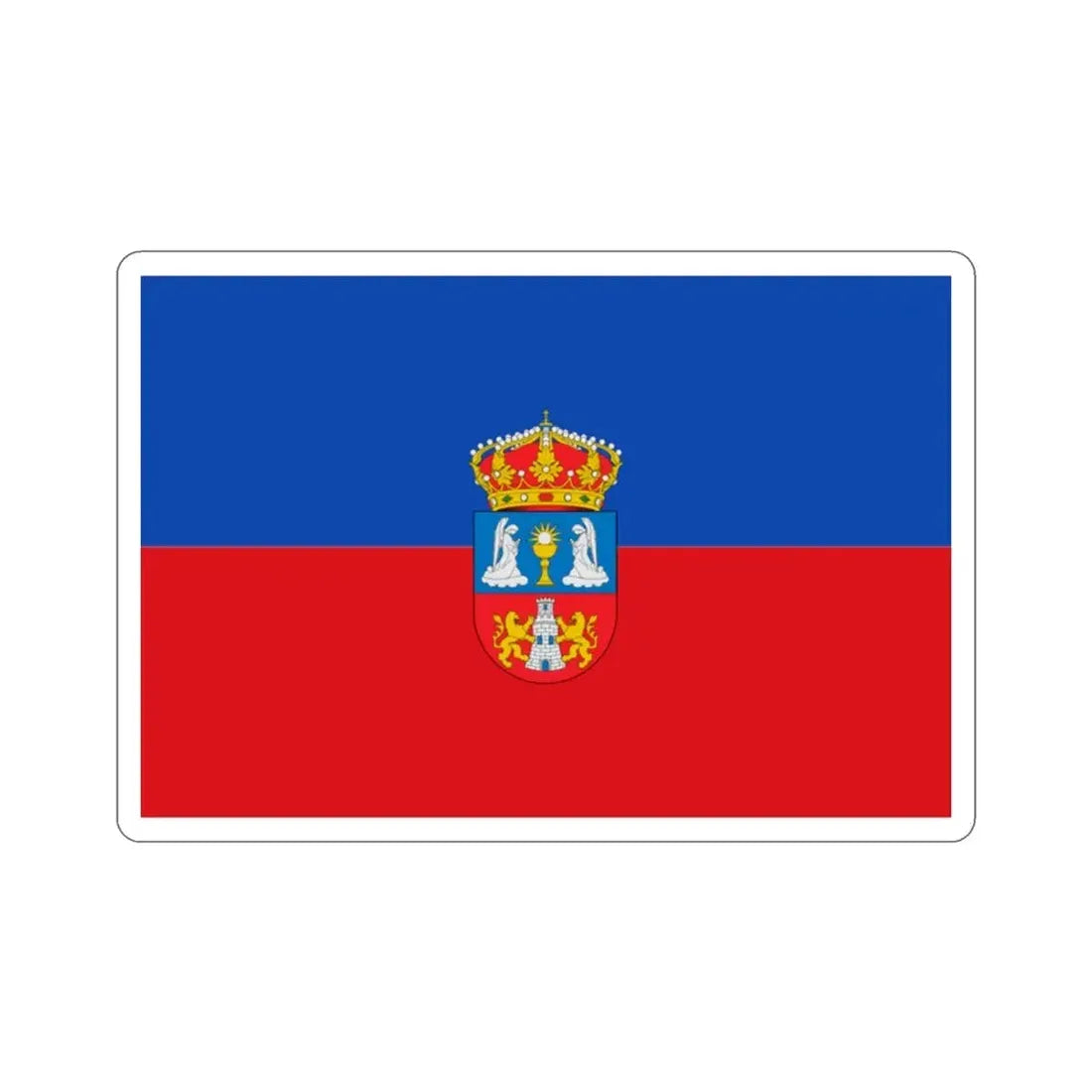 Flag of Lugo Spain STICKER Vinyl Die-Cut Decal - The Sticker Space