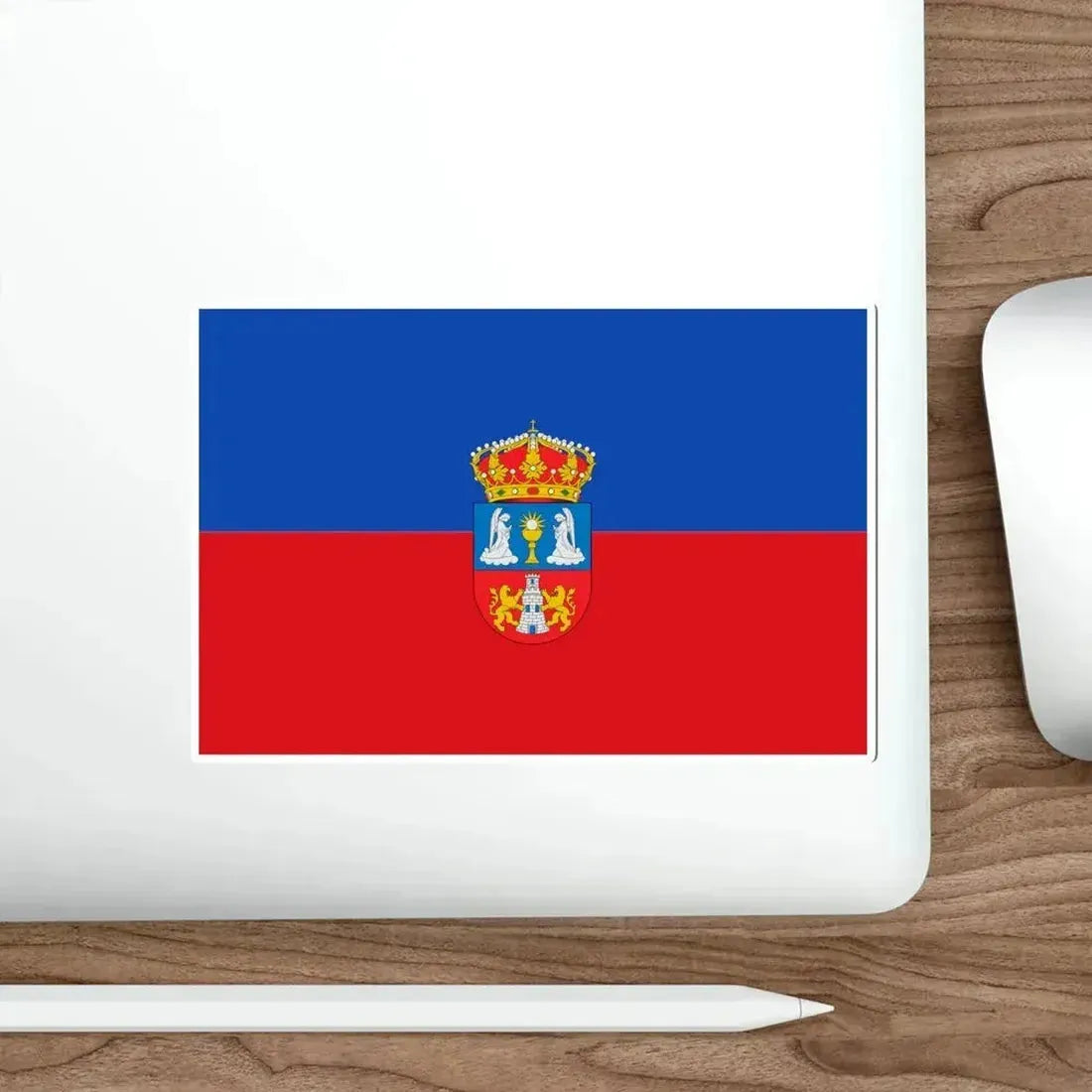 Flag of Lugo Spain STICKER Vinyl Die-Cut Decal - The Sticker Space