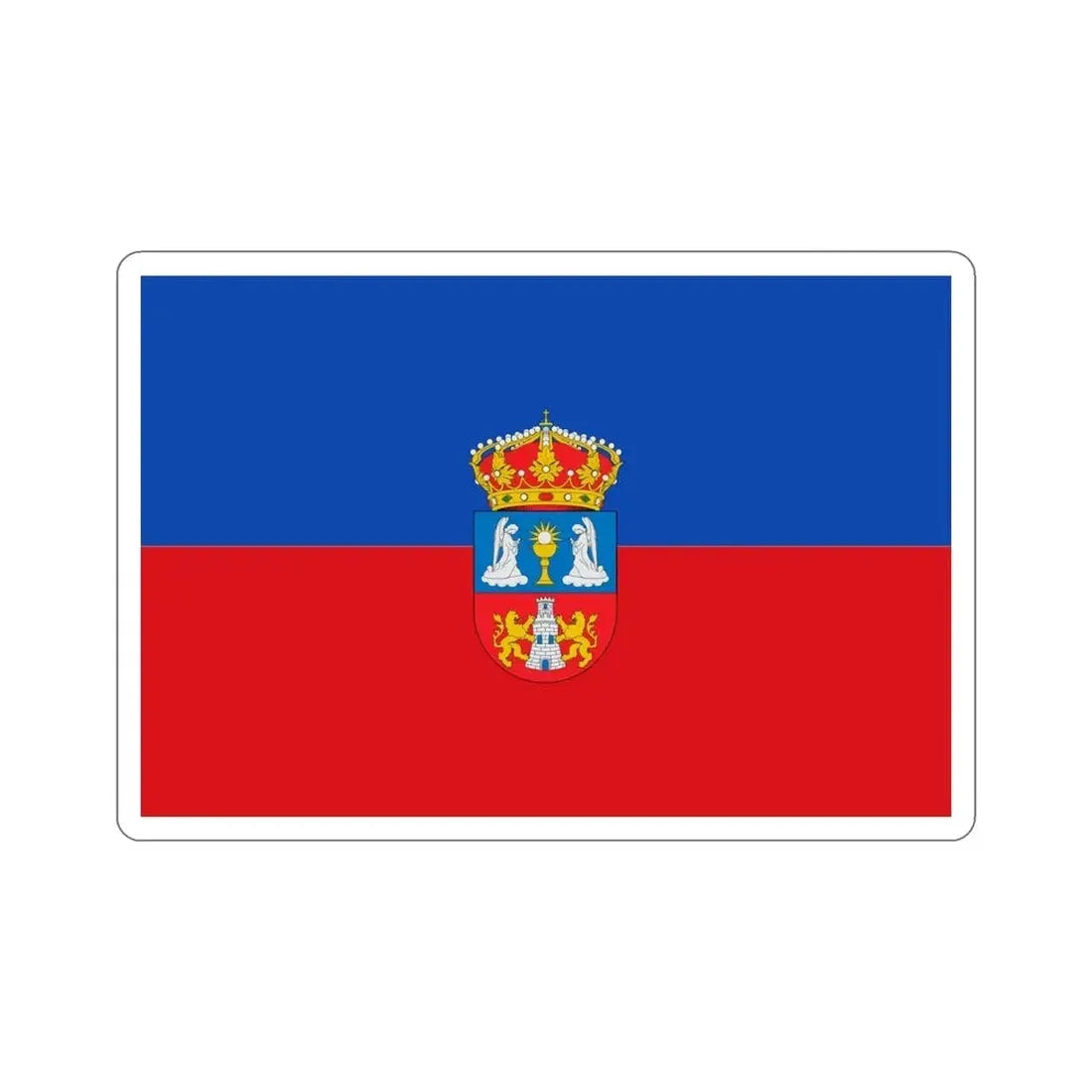 Flag of Lugo Spain STICKER Vinyl Die-Cut Decal - The Sticker Space