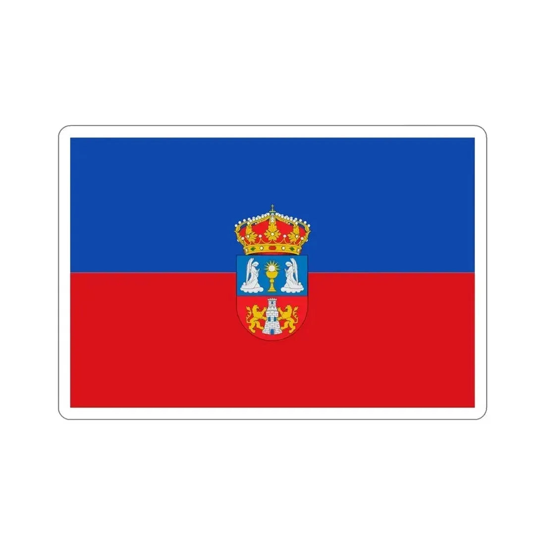 Flag of Lugo Spain STICKER Vinyl Die-Cut Decal - The Sticker Space