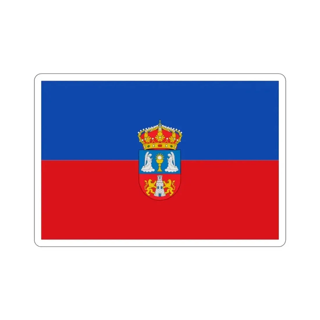 Flag of Lugo Spain STICKER Vinyl Die-Cut Decal - The Sticker Space