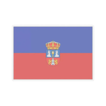 Flag of Lugo Spain - STICKER Vinyl Kiss-Cut Decal 2 Inch Transparent - The Sticker Space