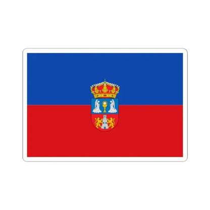 Flag of Lugo Spain - STICKER Vinyl Kiss-Cut Decal 2 Inch White - The Sticker Space