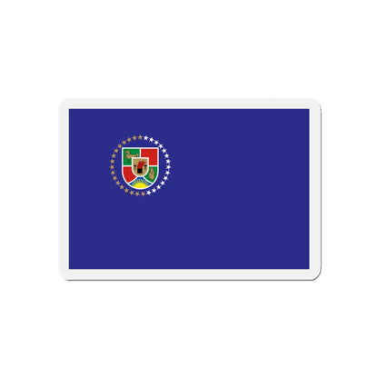 Flag of Luhansk Oblast Ukraine - Die-Cut Magnet-5" x 5"-The Sticker Space