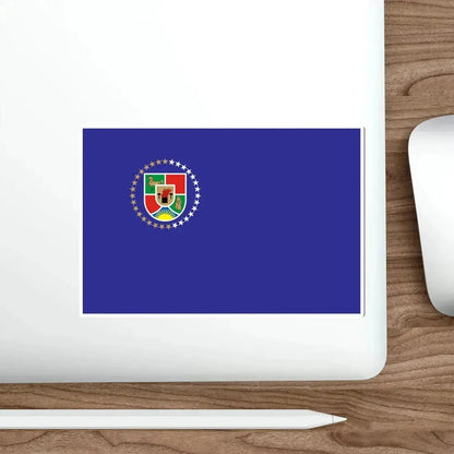 Flag of Luhansk Oblast Ukraine STICKER Vinyl Die-Cut Decal - The Sticker Space