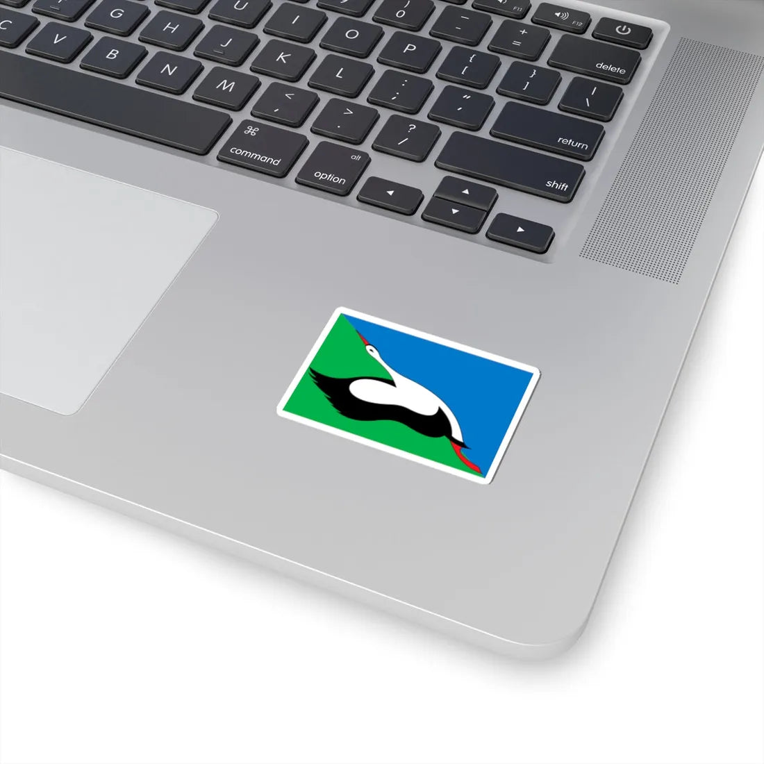 Flag of Luhyny raion (Ukraine) STICKER Vinyl Kiss-Cut Decal - The Sticker Space
