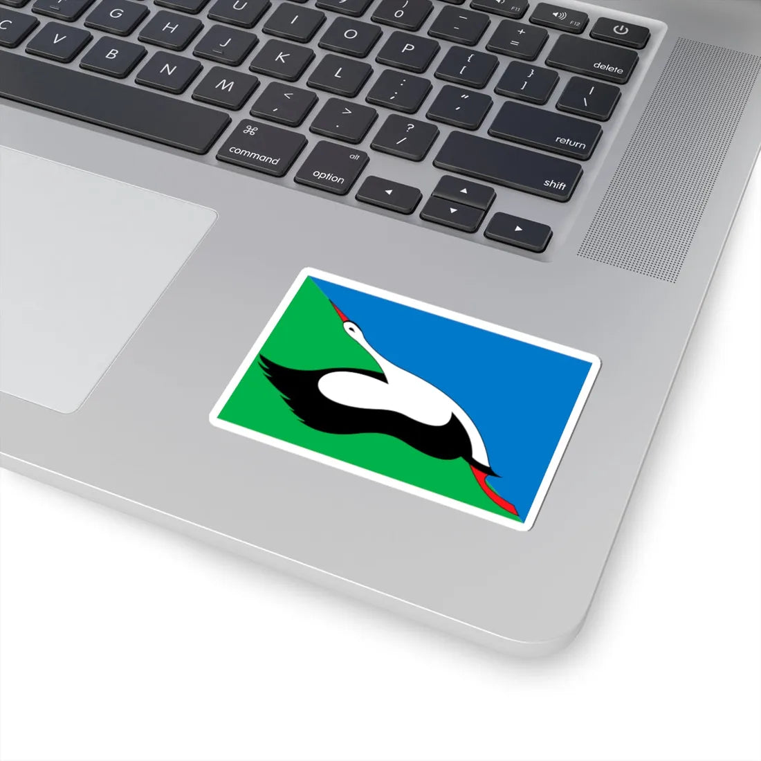 Flag of Luhyny raion (Ukraine) STICKER Vinyl Kiss-Cut Decal - The Sticker Space