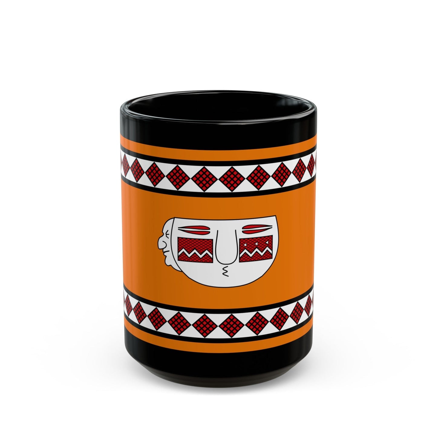 Flag of Lule people - Black Coffee Mug-15oz-The Sticker Space