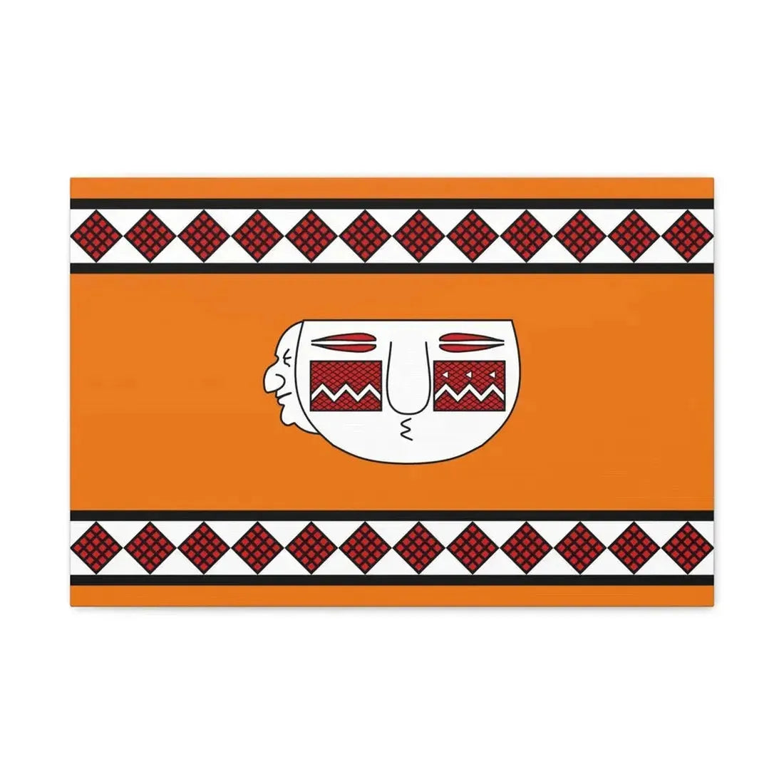 Flag of Lule people - Canvas Wall Art 24″ x 16″ 1.25" - The Sticker Space