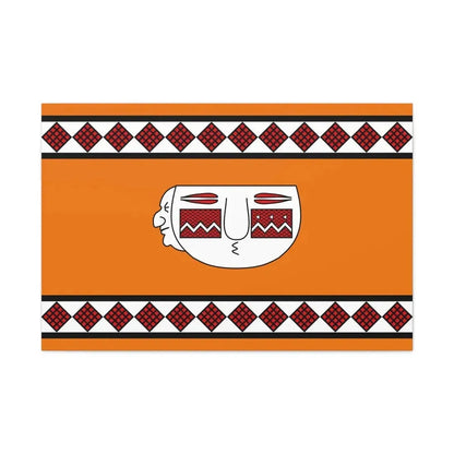 Flag of Lule people - Canvas Wall Art 36" x 24" 1.25" - The Sticker Space