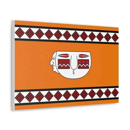 Flag of Lule people - Canvas Wall Art - The Sticker Space